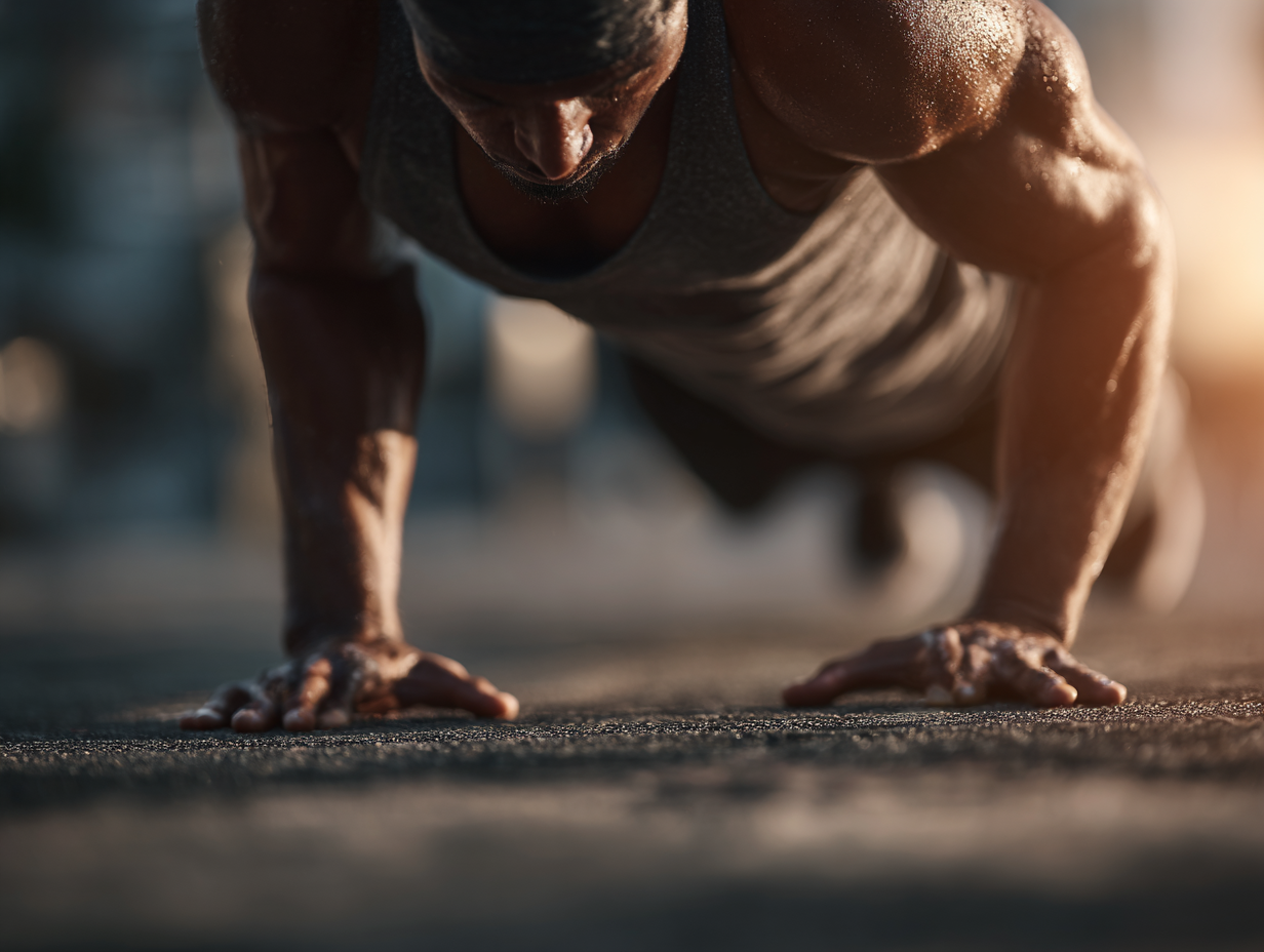 Grup divers de oameni făcând yoga în parc